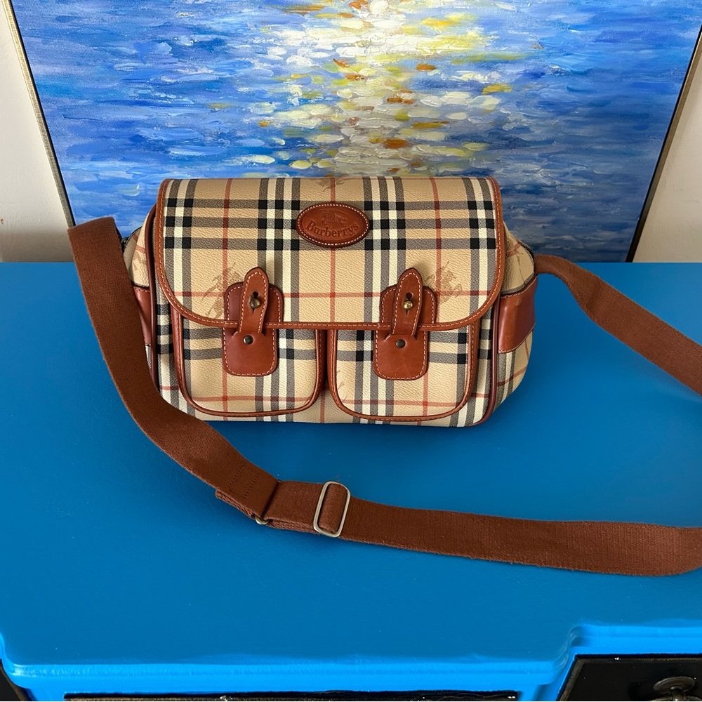 Classic Checkered Burberry Bag